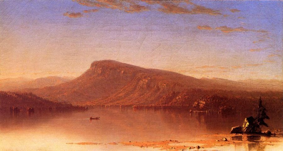 Sanford Robinson Gifford In the Wilderness, Twilight